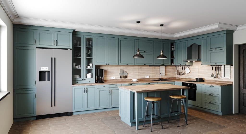bigstock kitchen in a modern style with 395485844