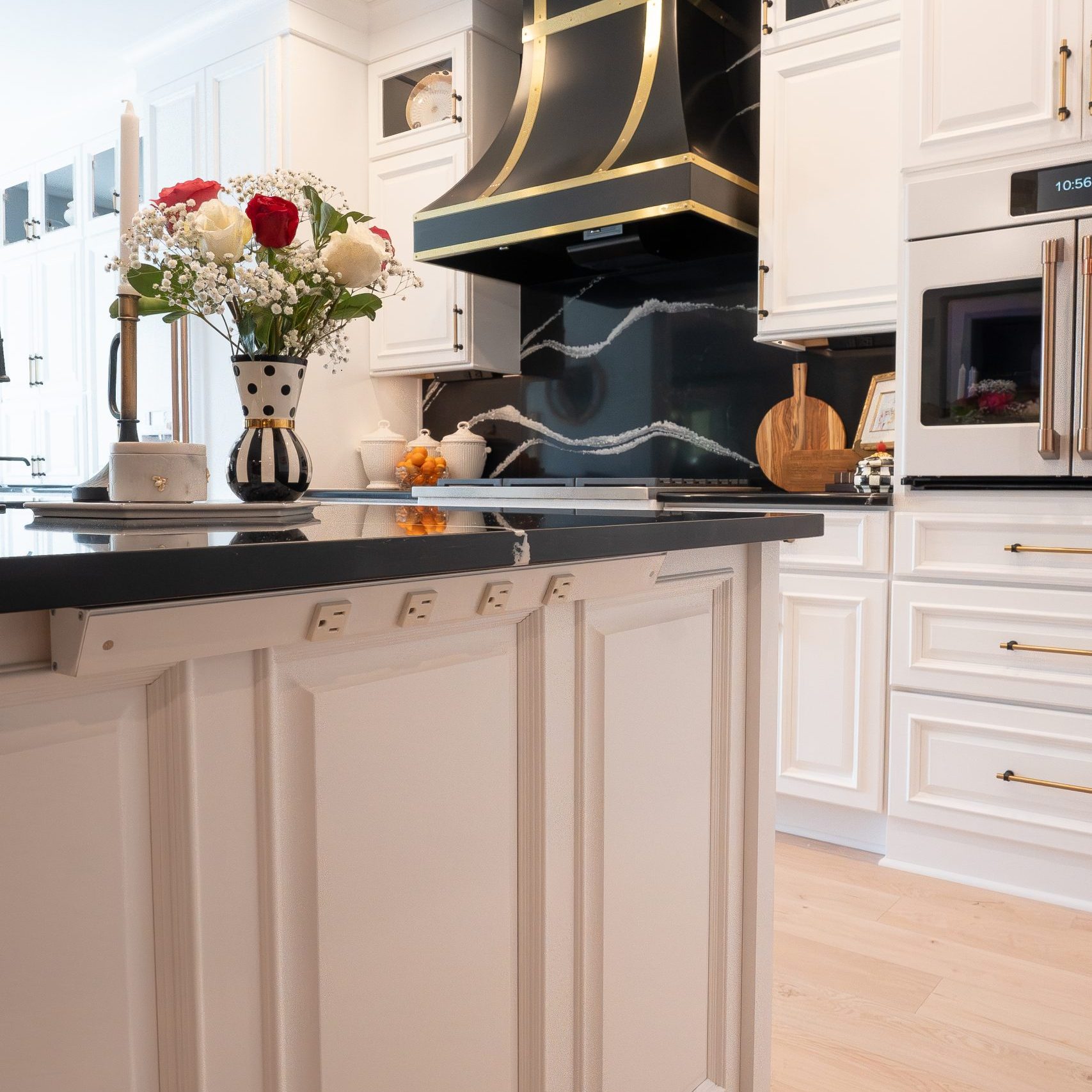 Kitchen Remodel featuring decorative end panels