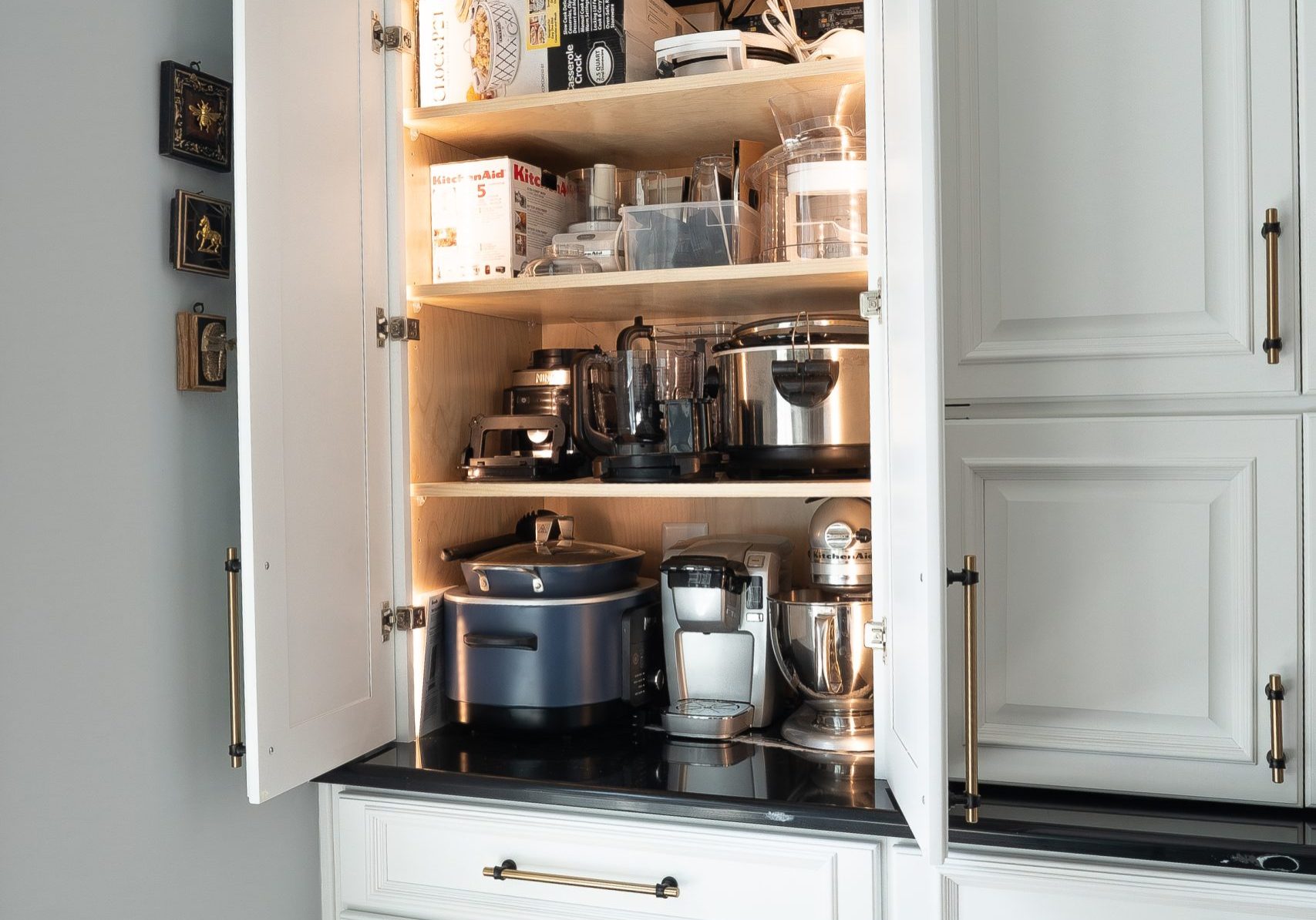 Kitchen Remodel with Lighted Pantry